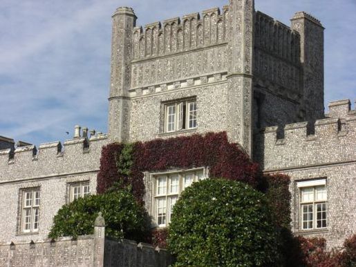 The front of West Dean College