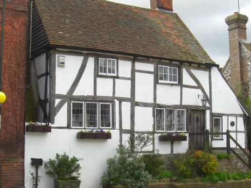 Steyning has many half timbered houses
