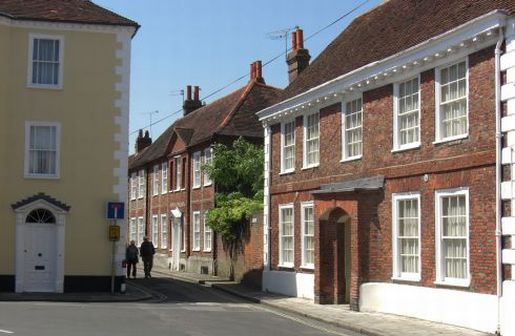 St Martin's Square contains several of the finest old buildings in Chichester