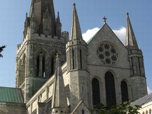 The east side of Chichester cathedral Chichester Cathedral in West Sussex