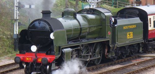 picture of the Bluebell Railway near Horsted Keynes