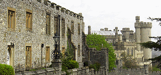 Arundel's historic townscape - a picture