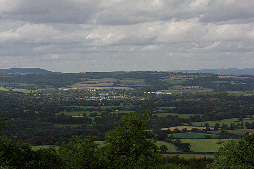 Picture of the view from Bepton Down in West Sussex