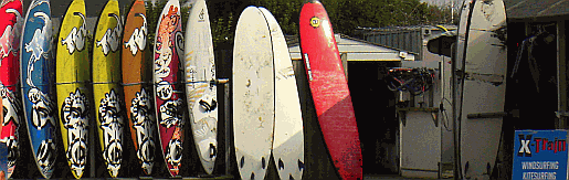Picture of surfboards