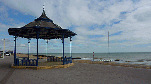 Picture of the the sea front at Bognor Regis in West Sussex.