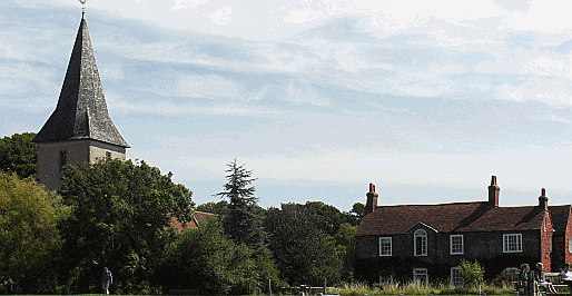 The peal of church bells can be heard in Bosham