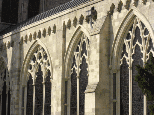 Chichester Cathedral south east side