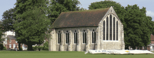 Chichester Priory Park, home of Chichester Priory Park Cricket and Hockey Club