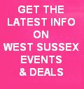 Sign up for our email on the hottest new things to do in West Sussex News about West Sussex deals