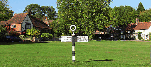 Picture of Fernhurst village in West Sussex