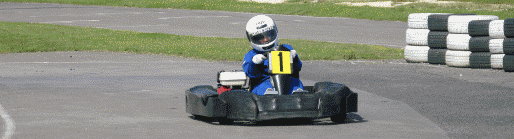 Go karting at Goodwood