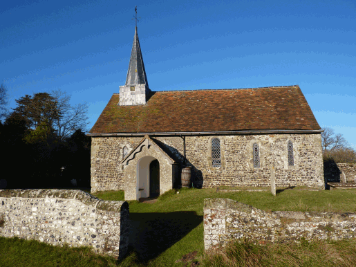 The Church at Greatham in West Sussex Picture of Greatham Church