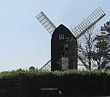 High Salvington windmill in Worthing in West Sussex