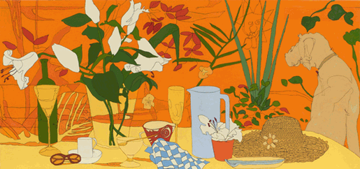Indian Summer - by Sussex artist Jane Denman - who owns the copyright to this picture Pcture of artwork