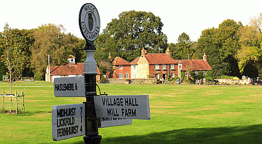 Picture of Lurgashall village in West Sussex