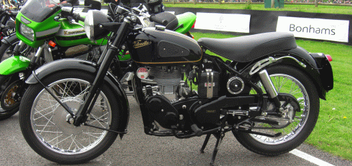 Picture of vintage Velocette