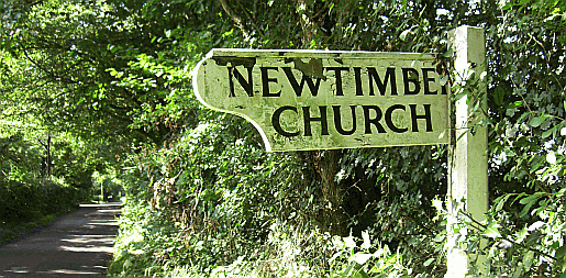 The way to Newtimber church
