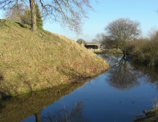 The Norman Castle at Church Norton