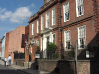 The exterior of Pallant House art gallery in Chichester, West Sussex Pallant House picture
