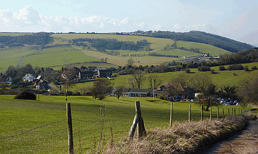 Picture of the South Downs Way at Pyecombe Golf Club