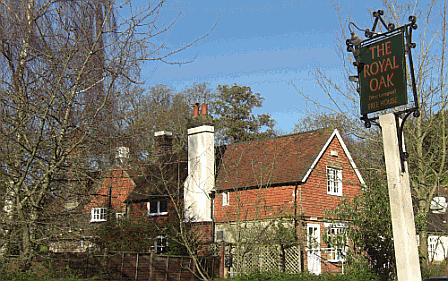 Picture of the Royal Oak pub at West Lavington