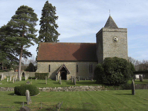 Picture of the churchyard