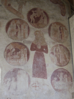 Picture of Medieval wall paintings at Trotton