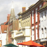 Georgian North Street in Chichester